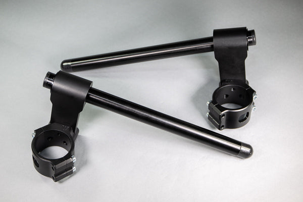 Woodcraft 75mm Rise Front Mount Adjustable Angle Clipon Risers (with standard 7/8" bars)
