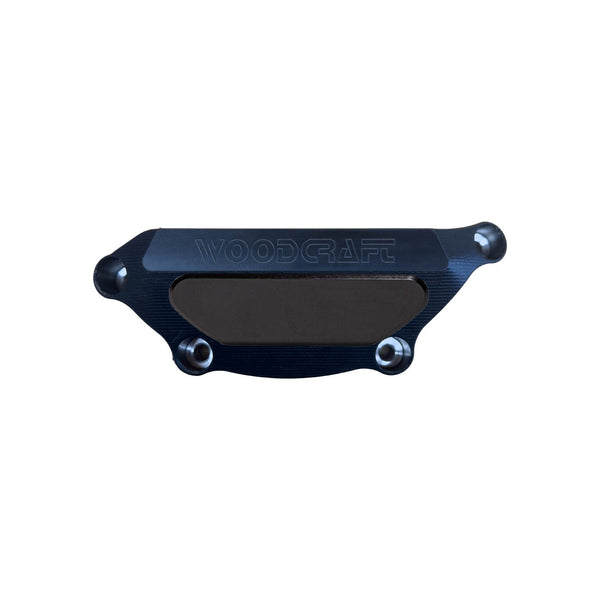 Woodcraft 60-0416LC Yamaha FZ10 2017, MT10 2018-25 LHS UHMW Stator Cover Protector w/Skid Pad
