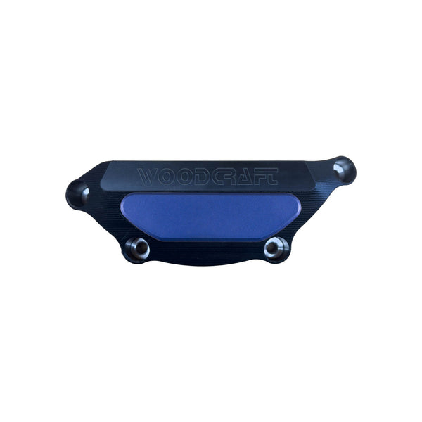Woodcraft 60-0416LC Yamaha FZ10 2017, MT10 2018-25 LHS UHMW Stator Cover Protector w/Skid Pad