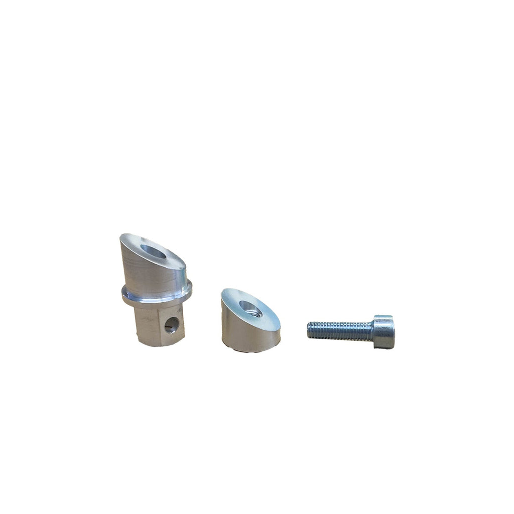 Woodcraft 45-0661FAK Ducati V2 Front Axle Slider Base Kit - Axle Side