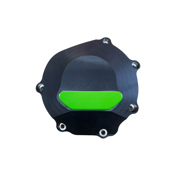 Woodcraft 60-0252LC Suzuki GSXR1000  2017-21 LHS UHMW Stator Cover Protector with Skid Pad
