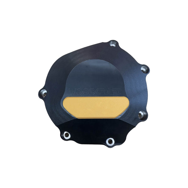 Woodcraft 60-0252LC Suzuki GSXR1000  2017-21 LHS UHMW Stator Cover Protector with Skid Pad