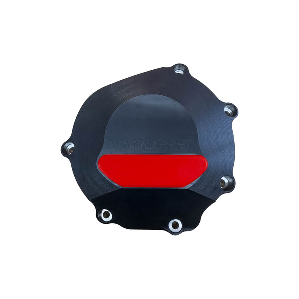 Woodcraft 60-0252LC Suzuki GSXR1000  2017-21 LHS UHMW Stator Cover Protector with Skid Pad
