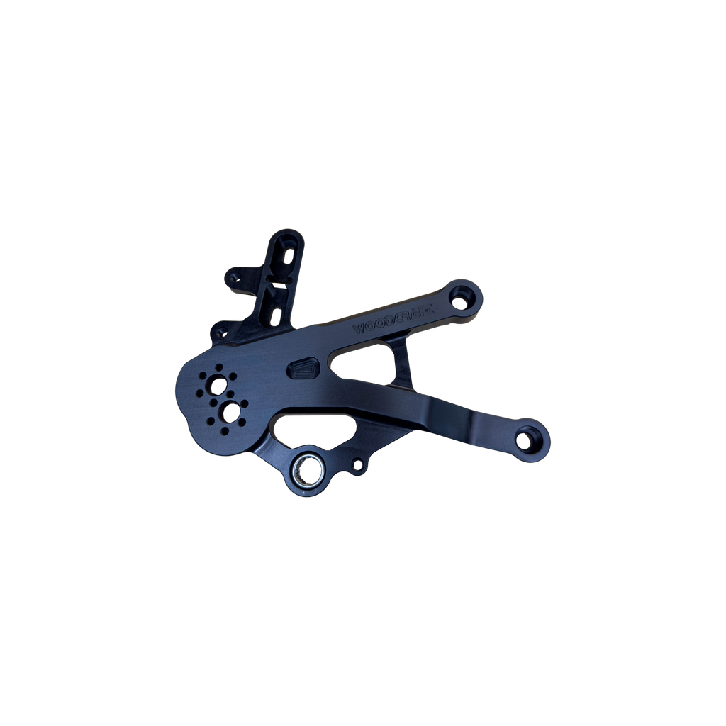 Woodcraft 05-0667R Ducati V4 RH Rearset bracket