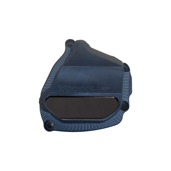 Woodcraft 60-0452RC 2009-14 Yamaha R1 RHS UHMW Ignition Cover Protector w/ Skid Pad