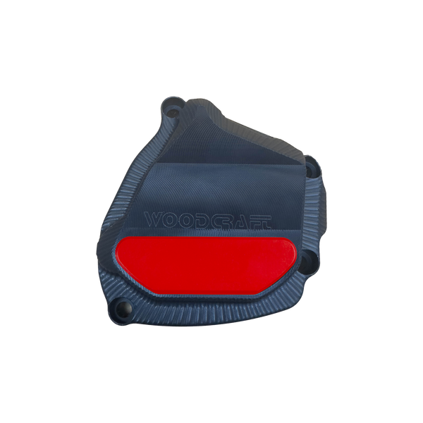 Woodcraft 60-0452RC 2009-14 Yamaha R1 RHS UHMW Ignition Cover Protector w/ Skid Pad