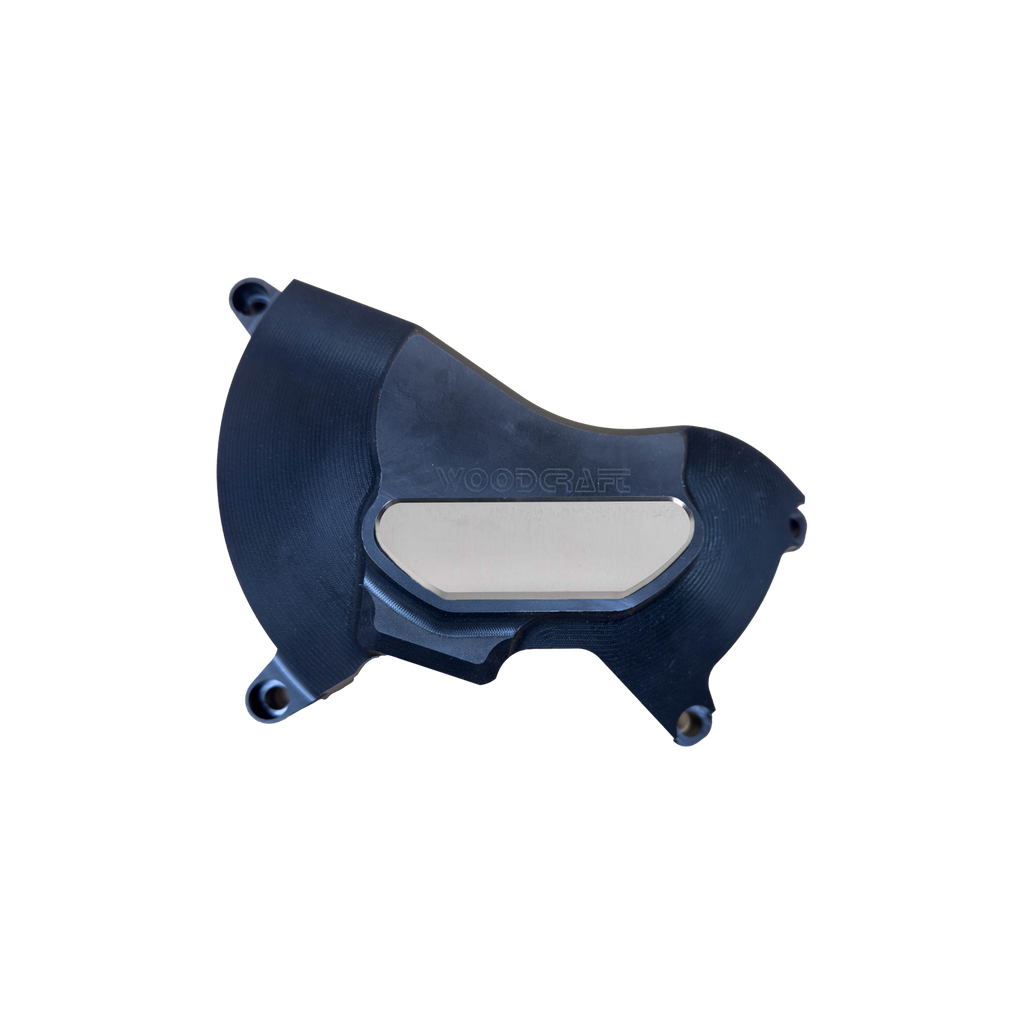 Woodcraft 60-0502RCP Triumph Daytona 675/Street Triple RHS UHMW Clutch Cover Protector w/ Skid Pad