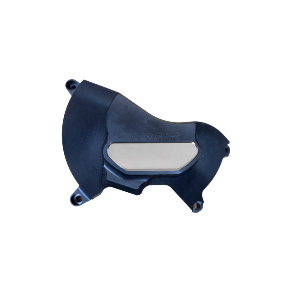 Woodcraft 60-0502RCP Triumph Daytona 675/Street Triple RHS UHMW Clutch Cover Protector w/ Skid Pad