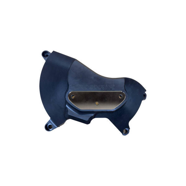 Woodcraft 60-0502RCP Triumph Daytona 675/Street Triple RHS UHMW Clutch Cover Protector w/ Skid Pad