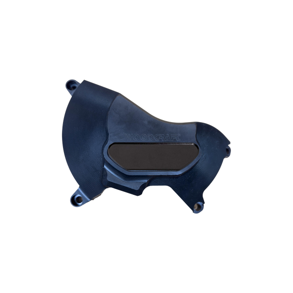 Woodcraft 60-0502RCP Triumph Daytona 675/Street Triple RHS UHMW Clutch Cover Protector w/ Skid Pad