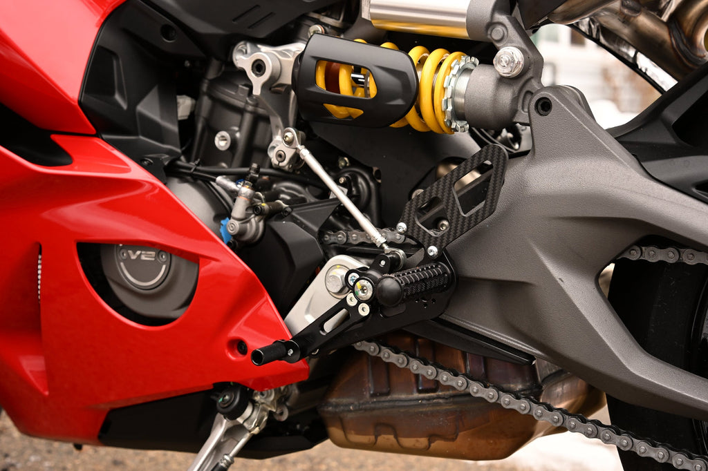 Woodcraft 05-0661B Ducati V2 Complete Rearset