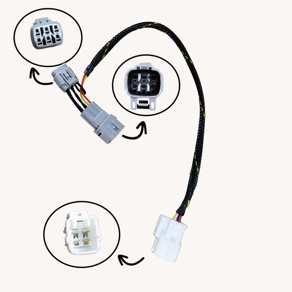 Woodcraft 43-0108 Kawasaki ZX10R/RR Keyswitch Elimination Harness