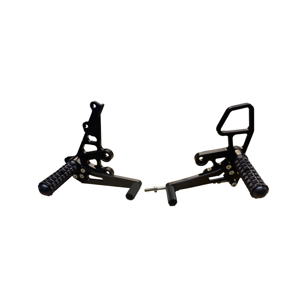 Woodcraft 05-4245B 2005-06 Suzuki GSX-R1000 Complete Black Rearset