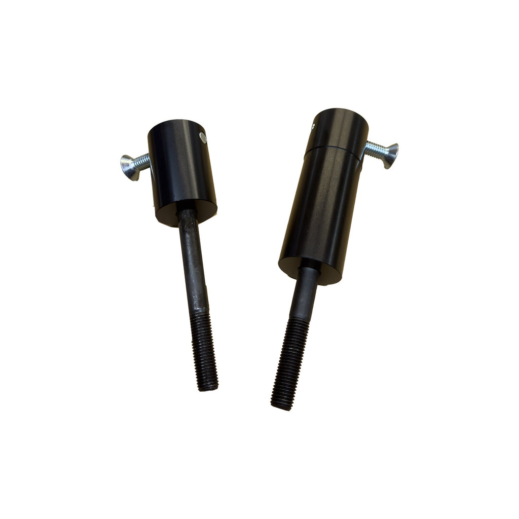 Woodcraft 50-0137 Kawasaki Ninja ZX4RR Frame Slider Base Kit (pucks sold separately)