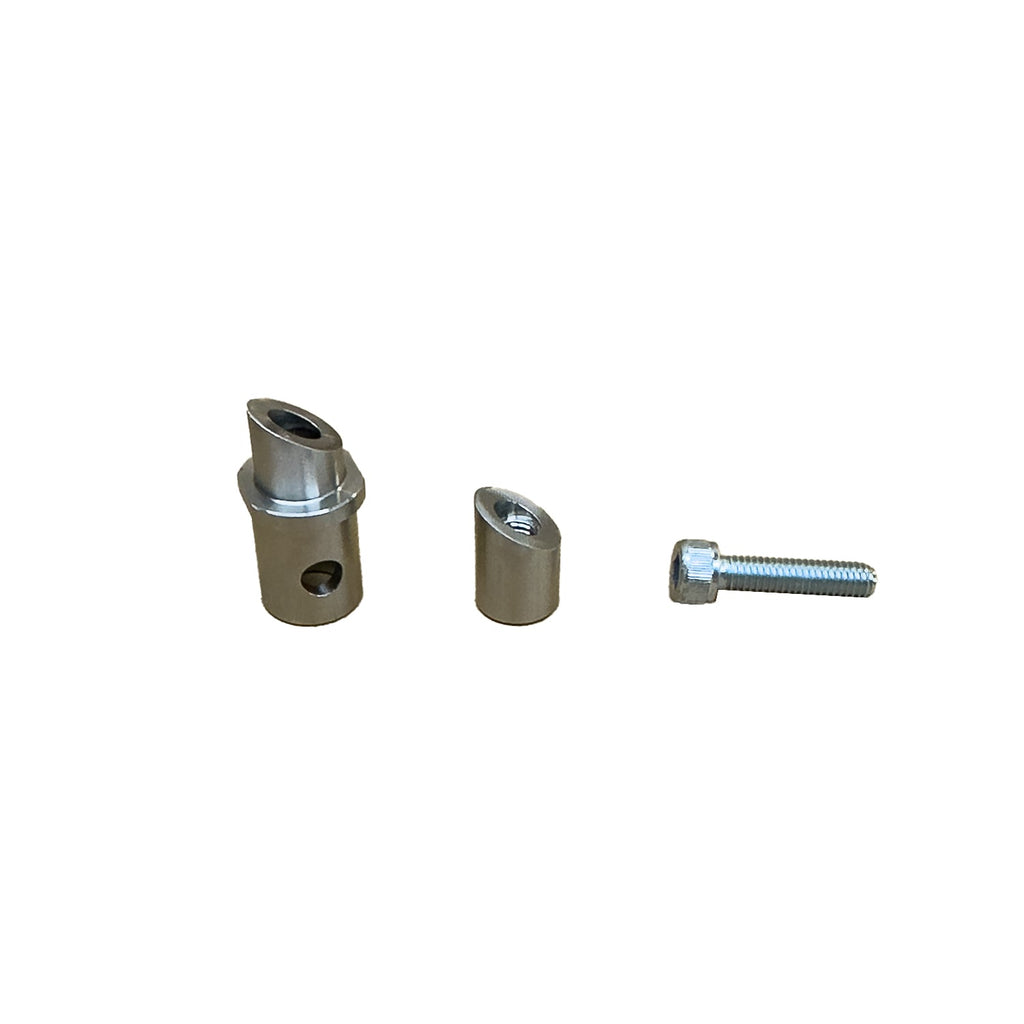 Woodcraft 45-0232RNK Suzuki GSX8 S/R Rear  Axle Slider Base Kit - Nut Side