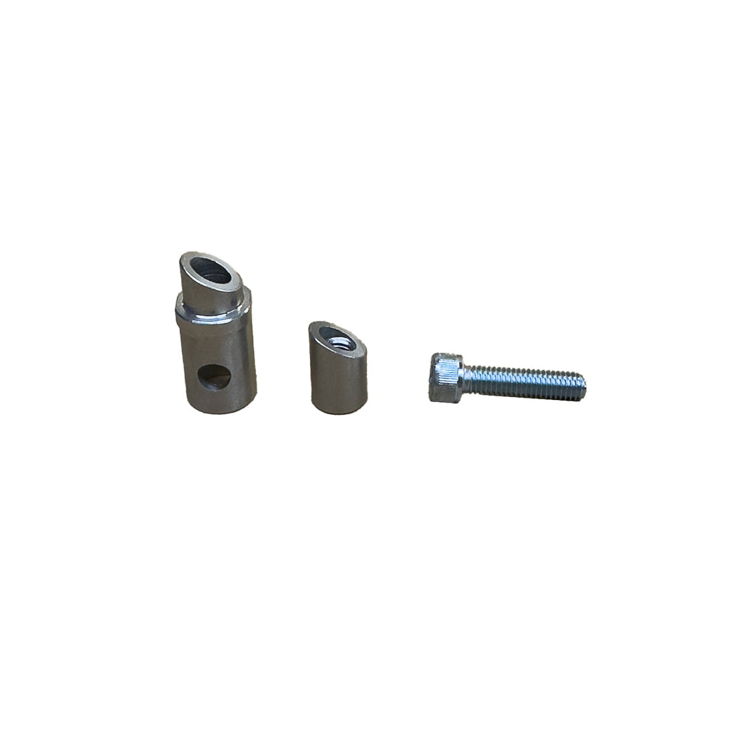 Woodcraft 45-0190FNK Front Axle Slider Base Kit, Nut Side SS, Kawasaki Ninja 650 2017-20, Ninja 1000 2014-20, Z900/650 2017-20