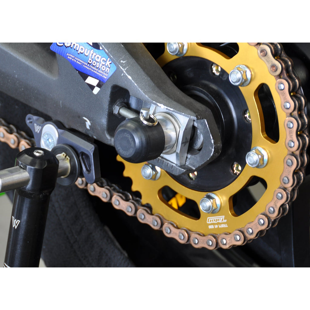 Woodcraft 45-0170R Kawasaki ZX10R, ZX6 Rear Axle Sliders
