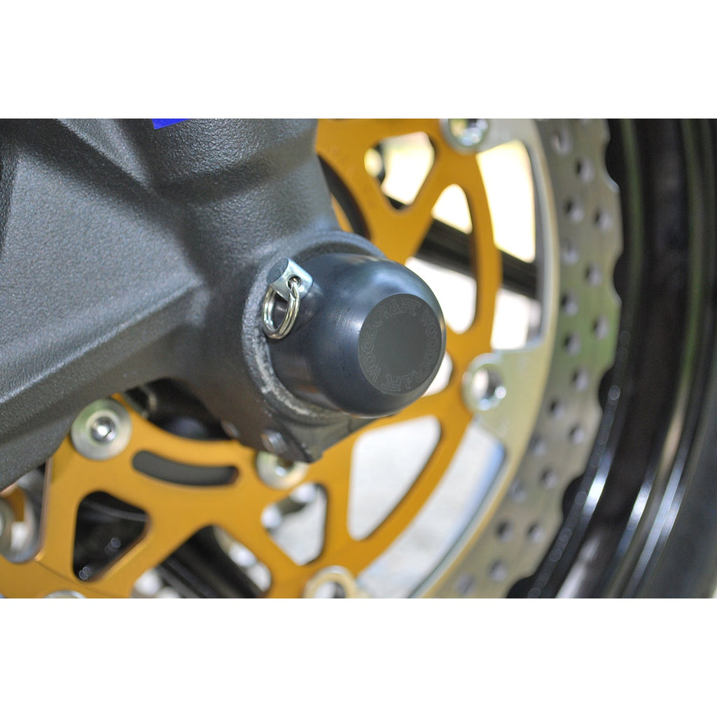 Woodcraft 45-0150F Kawasaki ZX6 Front Axle Sliders