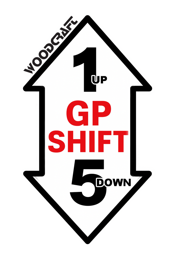 Woodcraft 05-GPDECAL Woodcraft GP Shift Decal