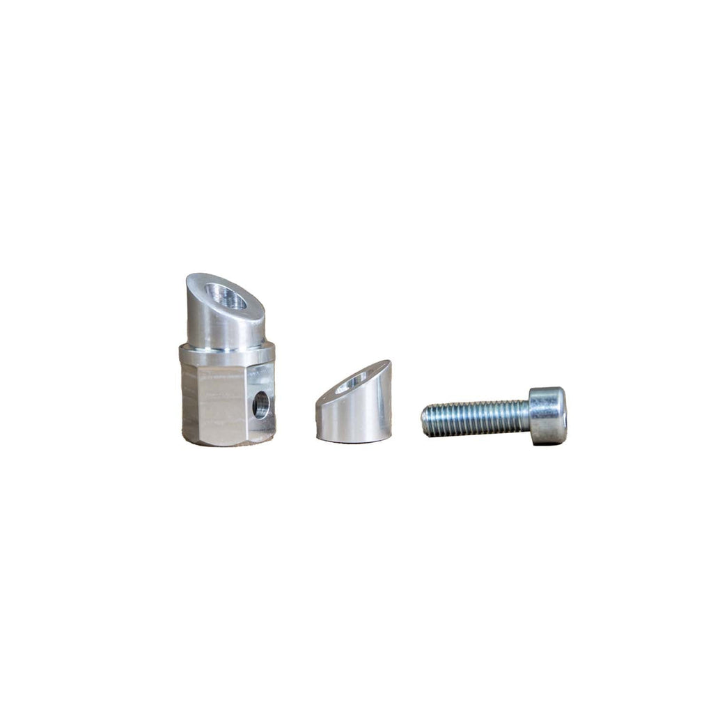 Woodcraft 45-0615RNK Ducati Scrambler Rear Axle Slider Base Kit - Nut Side