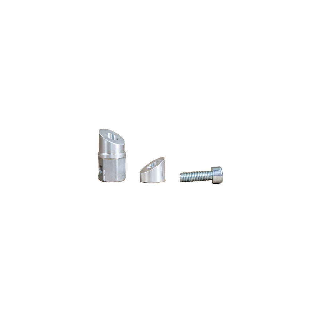 Woodcraft 45-0615FNK Ducati Scrambler, Front Axle Slider Base Kit - Nut Side