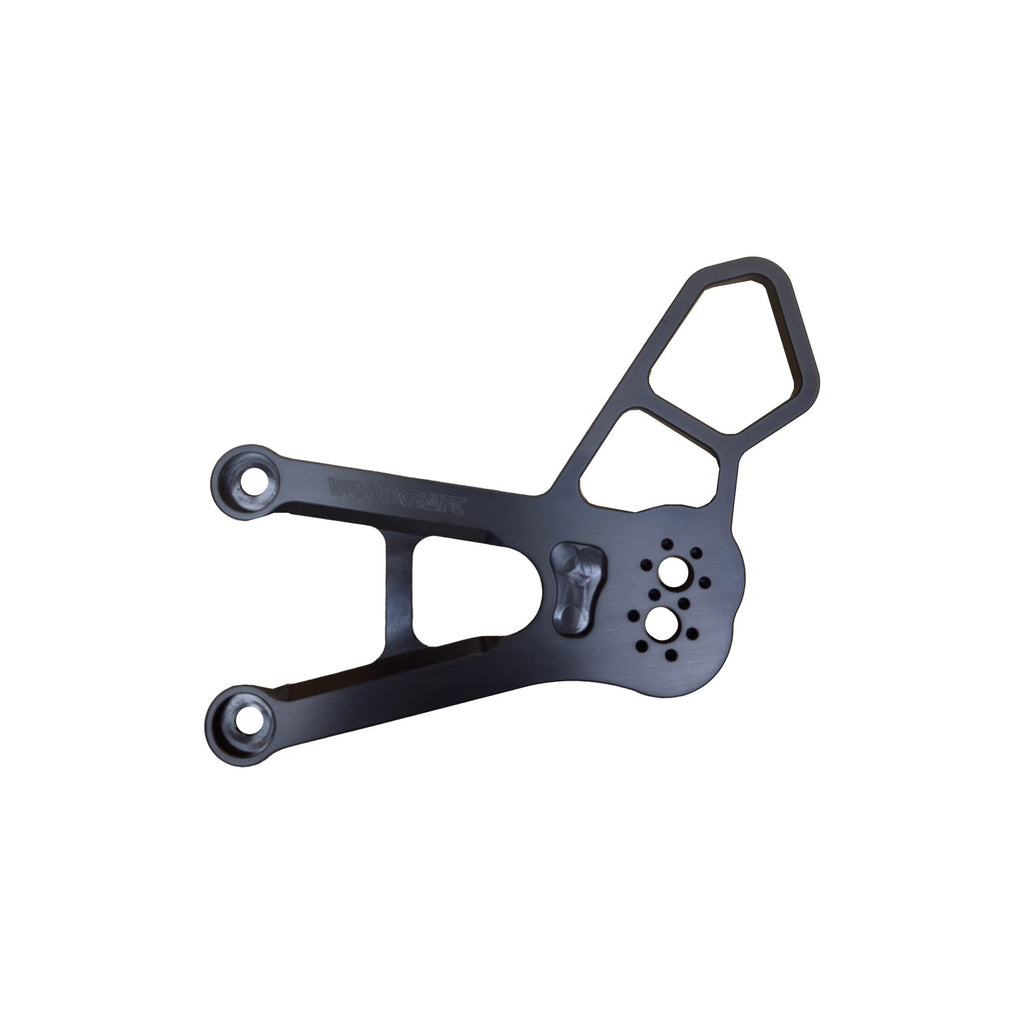 Woodcraft 05-0343L Honda CBR1000RR-R Eccentric Shift Side Bracket, Black