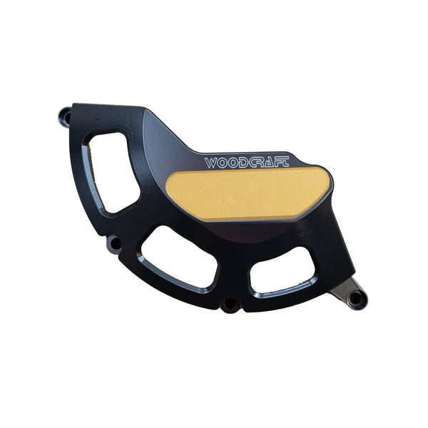 Woodcraft 60-0760RB Aprilia RS660 RHS Clutch Cover Protector w/ Skid Plate
