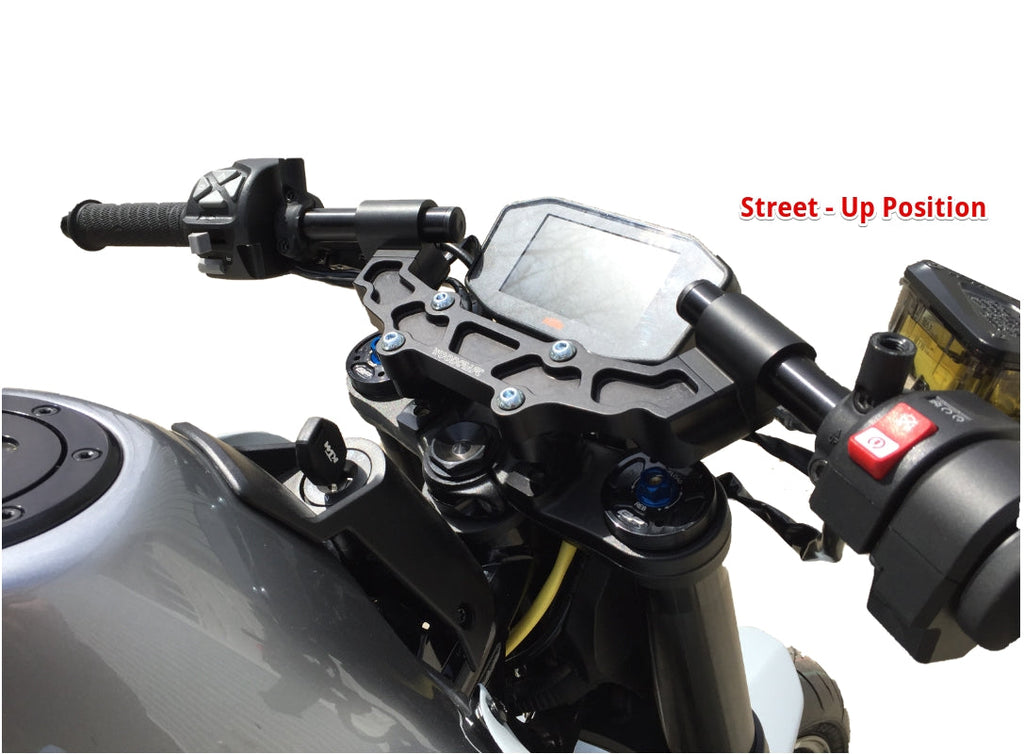 Woodcraft 12-1790 KTM Duke 790, Duke 890 Clipon Adapter Plate