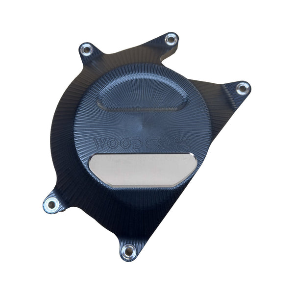 Woodcraft 60-0761RC Aprilia RS457 RHS Clutch Cover Protector UHMW Plastic w/ Skid Plate