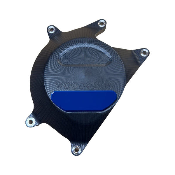 Woodcraft 60-0761RC Aprilia RS457 RHS Clutch Cover Protector UHMW Plastic w/ Skid Plate