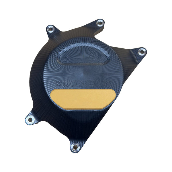 Woodcraft 60-0761RC Aprilia RS457 RHS Clutch Cover Protector UHMW Plastic w/ Skid Plate