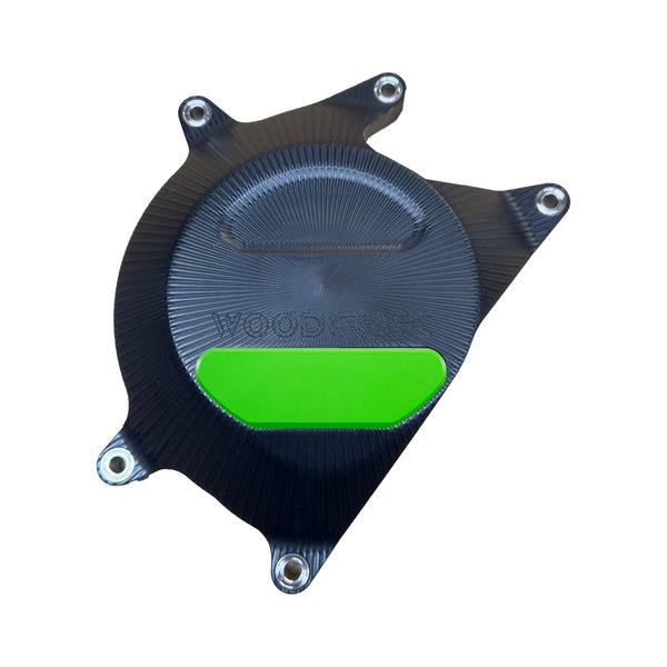 Woodcraft 60-0761RC Aprilia RS457 RHS Clutch Cover Protector UHMW Plastic w/ Skid Plate