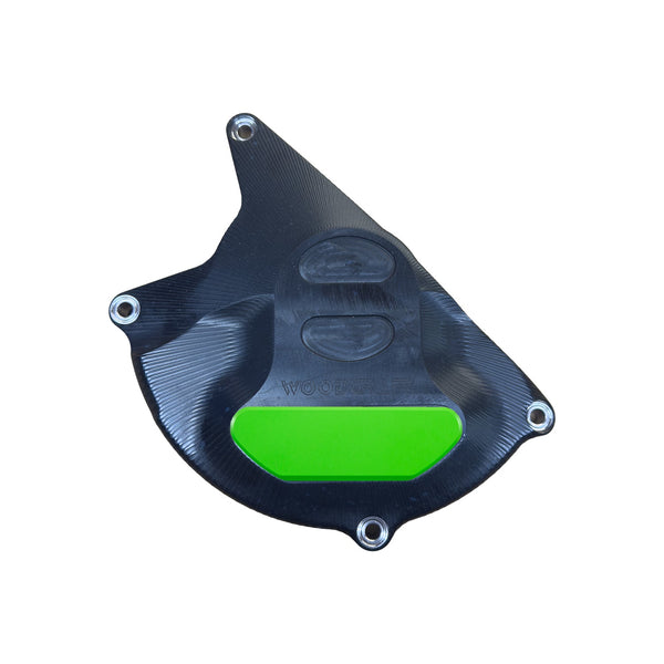 Woodcraft 60-0761LC Aprilia RS457 LHS Stator Cover Protector UHMW Plastic  w/ Skid Plate