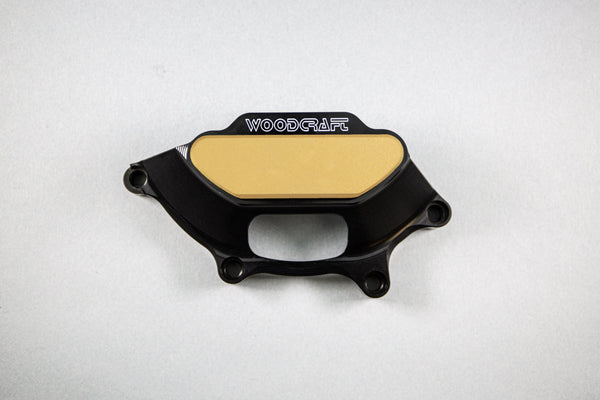 Woodcraft 60-0758LC BMW S1000XR Stator Cover Protector w/ Skid Plate