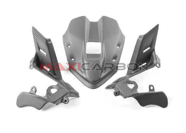 Maxicarbon DUN268M-Maxicarbon-carbon-instrument-bracket-cover-Ducati-Panigale-V4-1