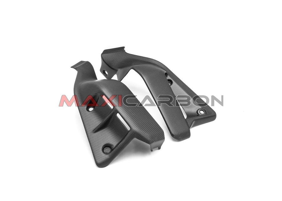 Maxicarbon DUF184M-Maxicarbon-carbon-water-radiator-side-covers-Ducati-Scrambler-3