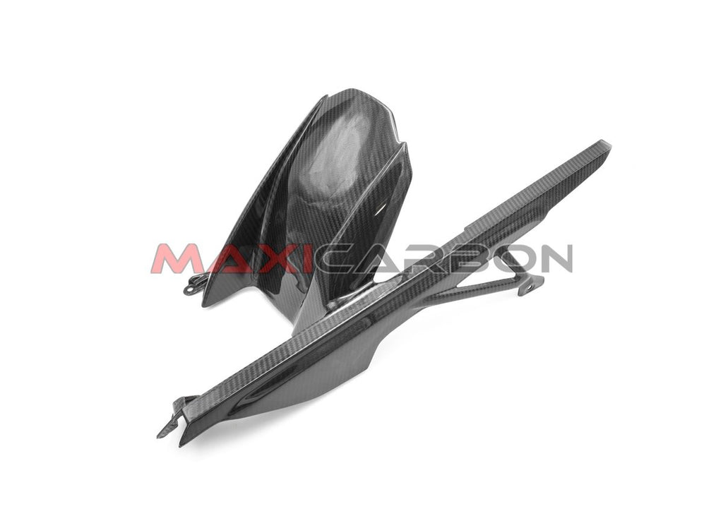 Maxicarbon BMG641T-Maxicarbon-carbon-rear-hugger-with-chain-guard-BMW-S-1000-RR-2019-1
