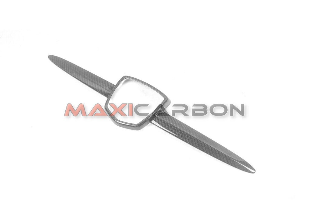 Maxicarbon ABA016T-Maxicarbon-carbon-front-emblem-frame-cover-Abarth-595-695-2