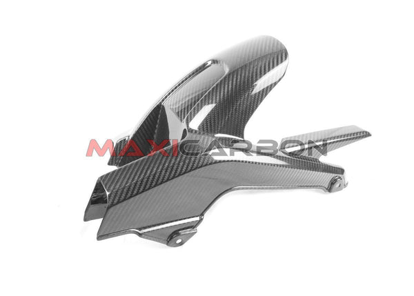 Maxicarbon HOA641T-Maxicarbon-carbon-rear-hugger-with-chain-guard-Honda-MSX-125-Grom-2022-1