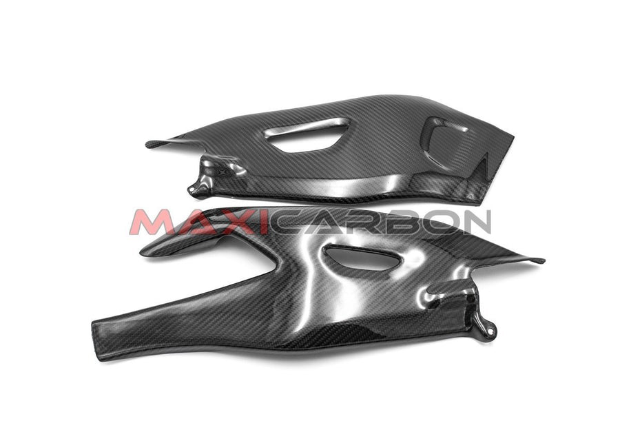 Maxicarbon YAA652T-Maxicarbon-carbon-swingarm-cover-Yamaha-YZF-R1-1