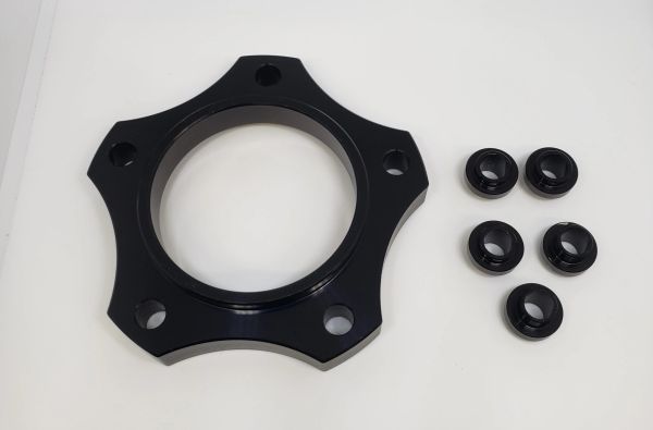 Fast Frank Racing YAMAHA R1 SUTER/OZ GASS REAR BRAKE ROTOR/SENSOR RING KIT
