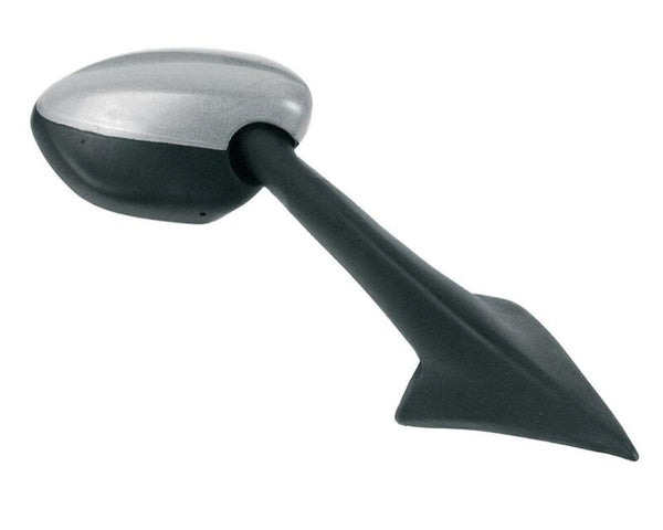 VICMA E321D Right Mirror - Black/Grey Peugeot 125 Elystar