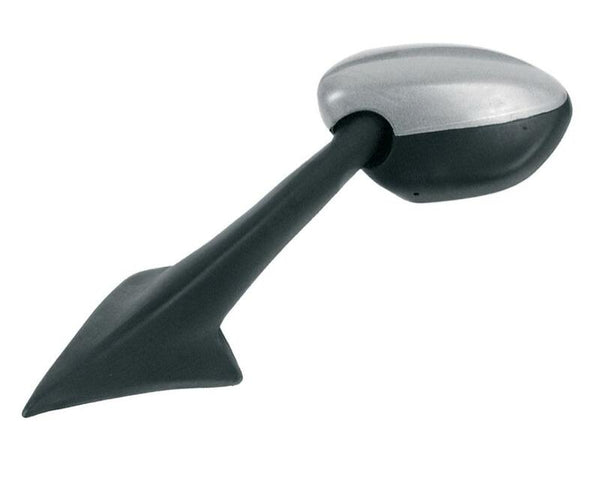 VICMA E321I Left Mirror - Black/Grey Peugeot 125 Elystar