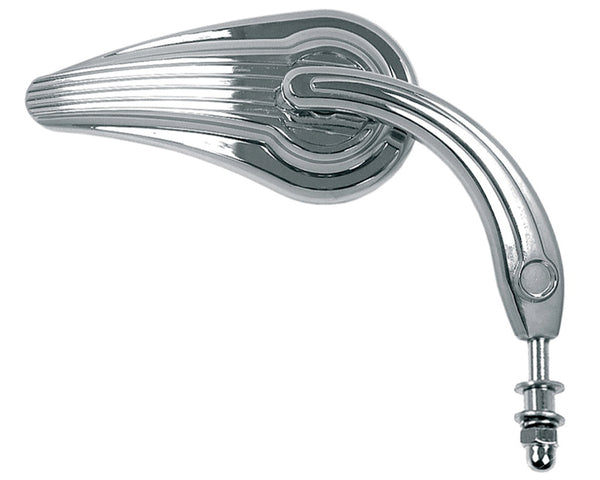 VICMA E525D Water Drop Right Mirror - Chrome Harley Davidson