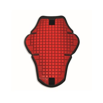 Back Protector for prepared leather jacket Warrior 2 Red