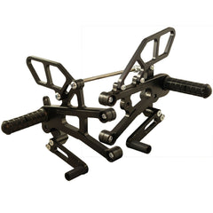 Woodcraft 05-0514B Triumph Street 765 Rearsets - STD Shift w/QS