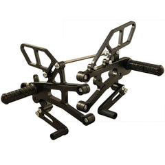Woodcraft 05-0513B Triumph Street Triple 765 Rearsets - STD Shift w/o QS