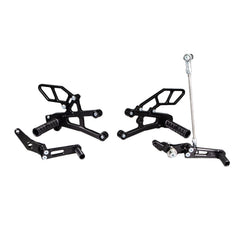 Woodcraft 05-0515B Triumph Street 765 Rearsets - GP Shift w/o QS