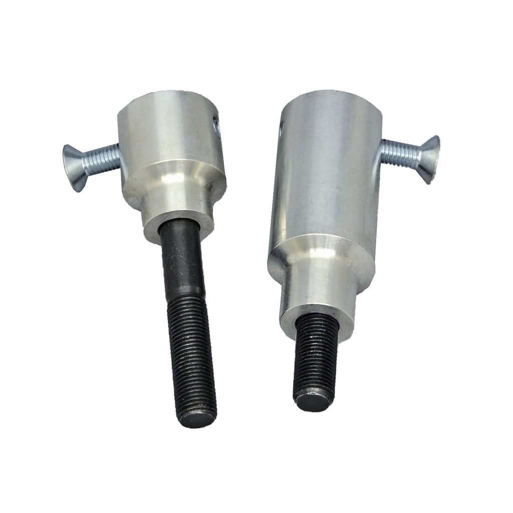50-0510 Triumph Speed Triple 2005-10 Frame Slider Base Kit (pucks sold separately) - Woodcraft Technologies