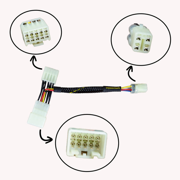 Woodcraft 43-0205 Suzuki SV650/S/SV1000/S Keyswitch Elimination Harness